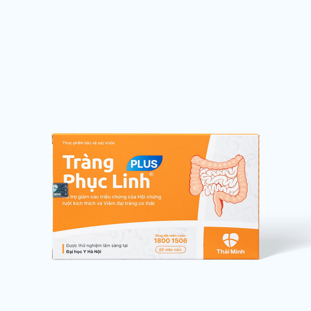 THAI MINH Trang Phuc Linh Plus HTro Dieu Tri Viem Dai Trang (2Vi X 10Vien)