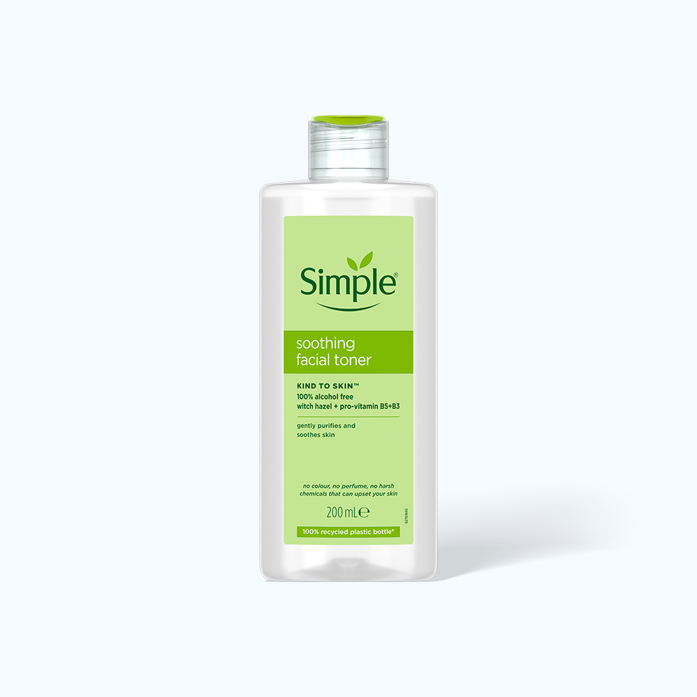 Simple Nuoc Can Bang Giup Duong Am Da 200ml/Chai