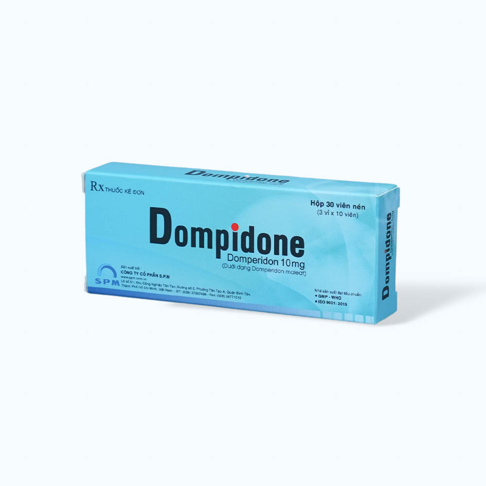 Dompidone 10mg SPM (3vi x 10vien)