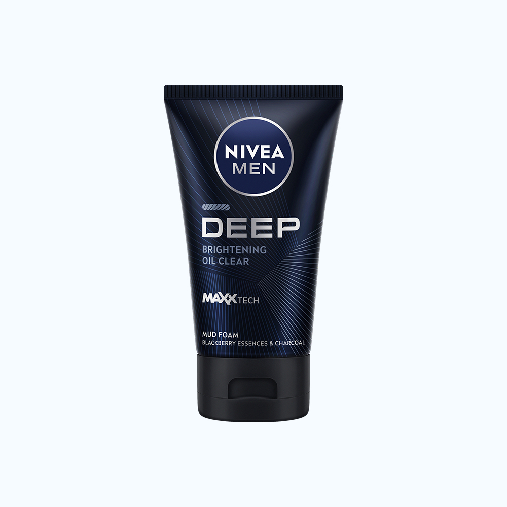 Nivea Sua Rua Mat Nam Than Den Hoat Tinh 100g