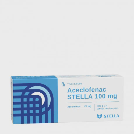 ACECLOFENAC STELLA 100mg (5vi x 10vien)