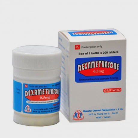 Dexamethasone 0.5mg Mekophar (Chai 200vien)