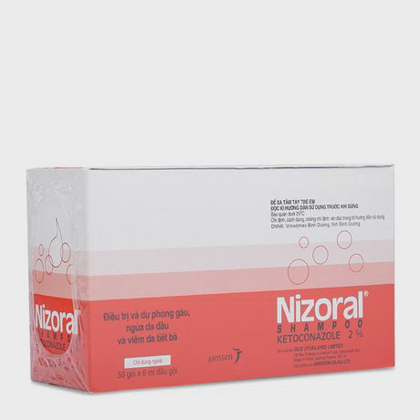 Nizoral Shampoo 6Ml B/50 Sac (H/ 50Goi).