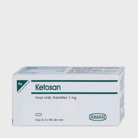 Ketosan (3Vi x 10Vien)
