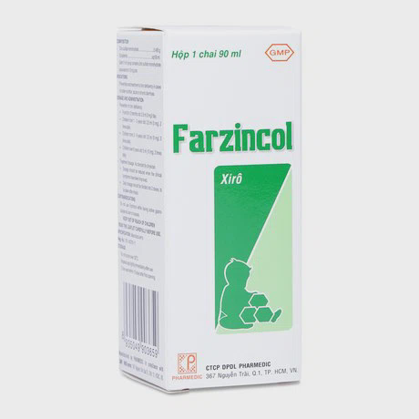 Farzincol Siro (Chai 90ml)