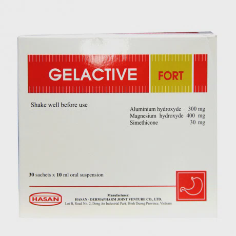 Gelactive Fort (30 goi x 10ml) Hasan