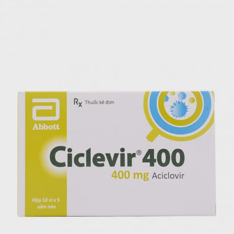 Ciclevir 400 Glomed (10Vi x 5Vien)