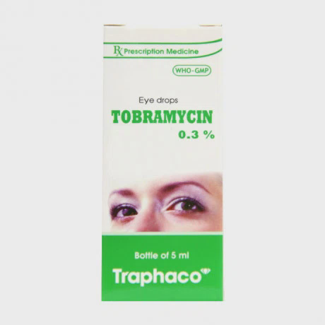 Tobramycin 0.3% Drops Eye (Chai 6ml)(mã cũ 7ml)
