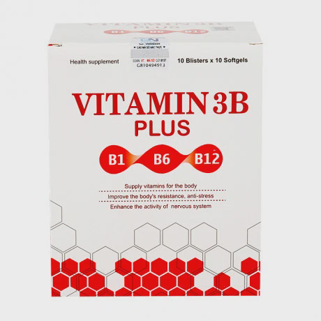 GN Vitamin 3B Plus Bo Sung Vitamin B (10Vi X 10Vien)