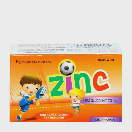 Zinc 70mg (10 Vi X 10 Vien)