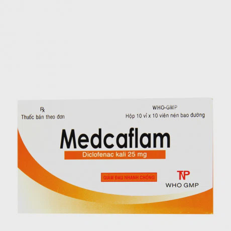 Medcaflam 25mg (10 Vi X 10 Vien)