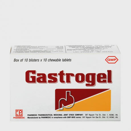 Thuốc điều trị viêm loét dạ dày, hành tá tràng Gastrogel (10 vỉ x 10 viên/hộp)
