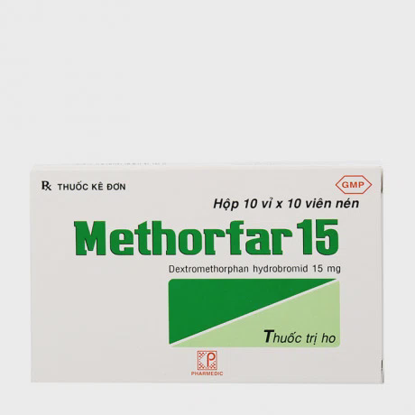 Methorfar 15mg (10 Vi x 10 Vien)