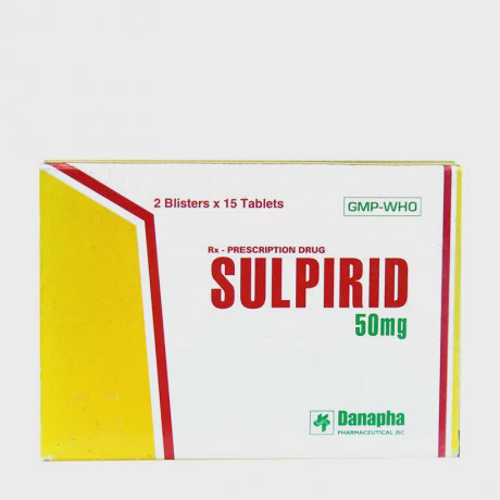 Sulpirid 50mg (2 Vi x 15 Vien)