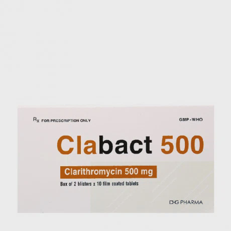 Clabact 500mg (2 Vi X 10 Vien)
