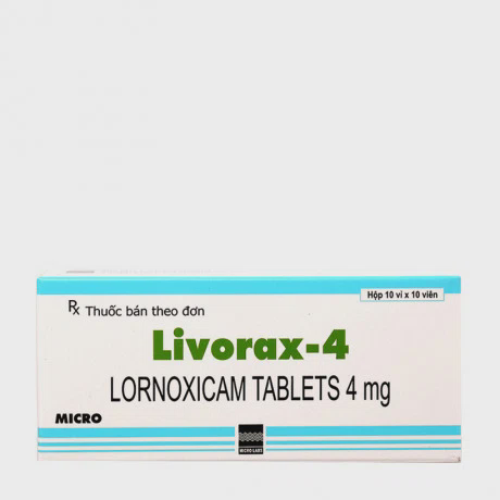Livorax 4mg (10 Vi x 10 Vien)