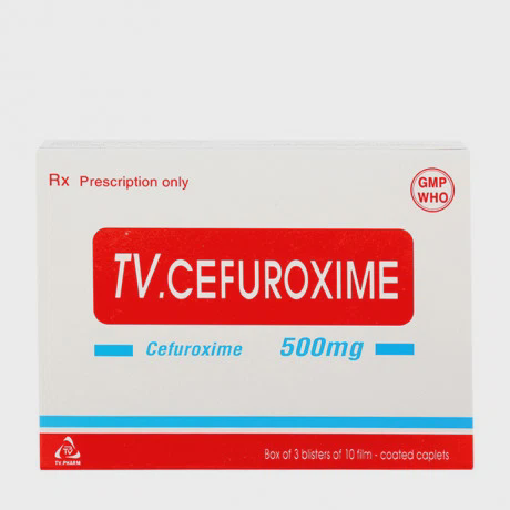 TV-Cefuroxime 500mg (3 Vi x 10 Vien)