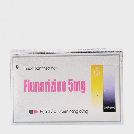 Flunarizine 5mg ( 3 Vi x 10 Vien)