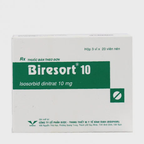 Biresort 10mg (3 Vi x 20 Vien)