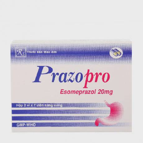 Prazopro 20mg  (2 Vi x 7 Vien)