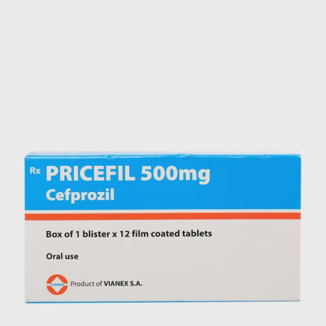 Pricefil 500mg ( 1 Vi x 12 Vien)