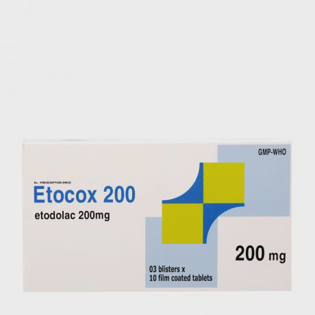 Etocox 200mg (Hộp 3 vỉ x 10 viên)