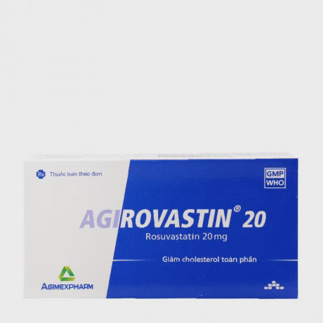 Agirovastin 20mg ( 3Vi x 10Vien)