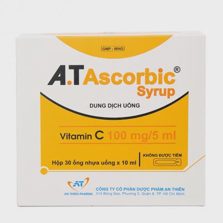 A.T Ascorbic 100mg/5ml (Hop/ 30 Ong 10ml)