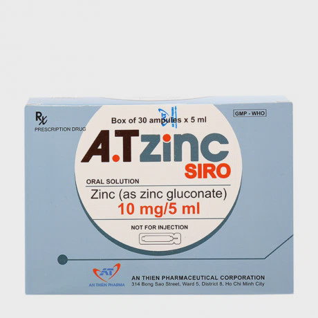 A.TzinC 10mg (Hop/ 30 Ong 5ml)
