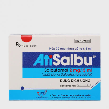 Atisalbu 2mg (Hop/ 30 Ong 5ml)