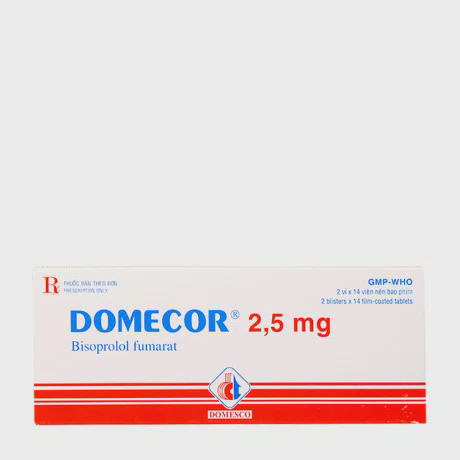 Domecor 2.5mg (2Vi x 14Vien)