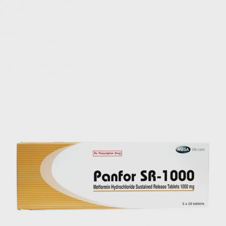 Panfor SR 1000mg ( 5Vi x 20Vien)