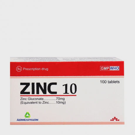 ZinC 10mg (10Vi x 10Vien) Agimexpharm
