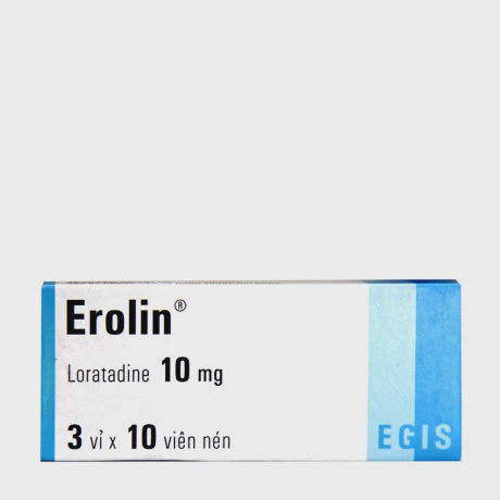 Erolin tab 10 mg (3vix 10vien)