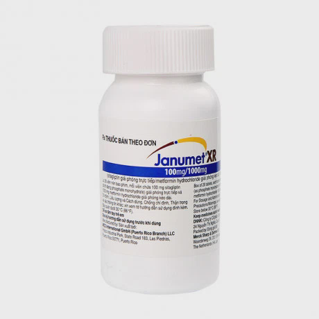 Janumet XR 100mg/1000mg  (Chai 28vien)
