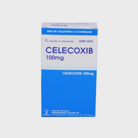 Celecoxib 100mg (3 vỉ x 10 viên/hộp)