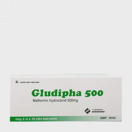 Gludipha 500mg (5vi x 10vien)