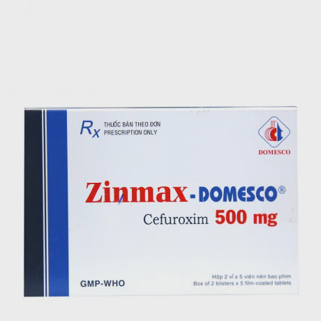 Zinmax 500mg (2Vi x 5Vien)