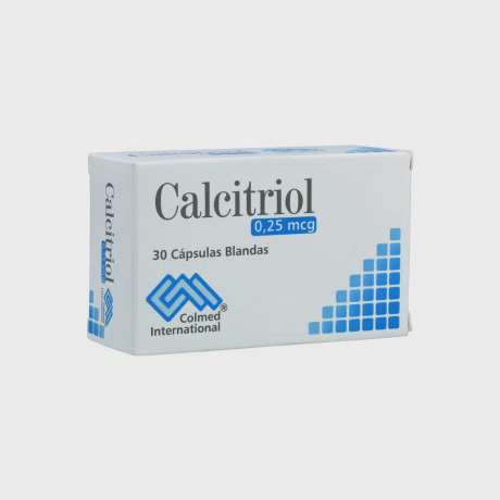 Calcitriol 0.25mcg (3Vi x 30Vien) Thay đổi qui cách