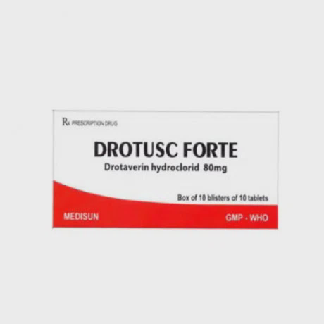 Drotusc Forte 80mg (10Vi x 10Vien)