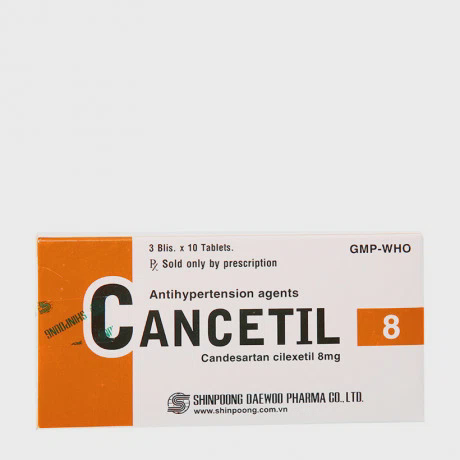 Cancetil 8mg (3Vi x 10Vien)