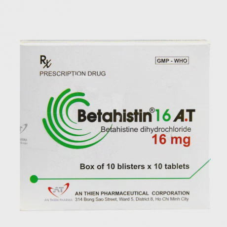 Betahistin 16mg A.T(10vi x 10vien)