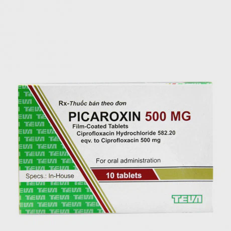 Picaroxin 500mg (Hộp 1 vỉ x 10 viên)