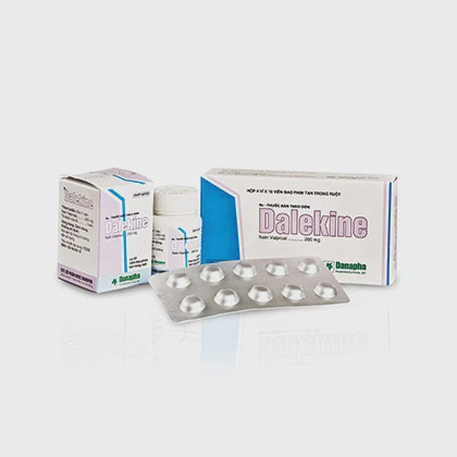 Dalekine 500mg (4Vi x 10Vien)