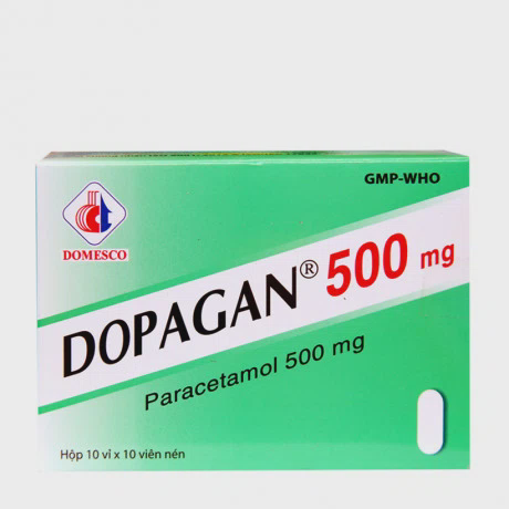 Dopagan 500mg (10vi x 10vien)