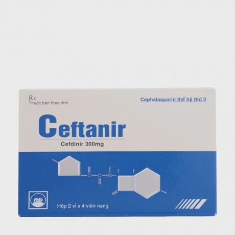 Ceftanir 300mg (2Vi x 4Vien)