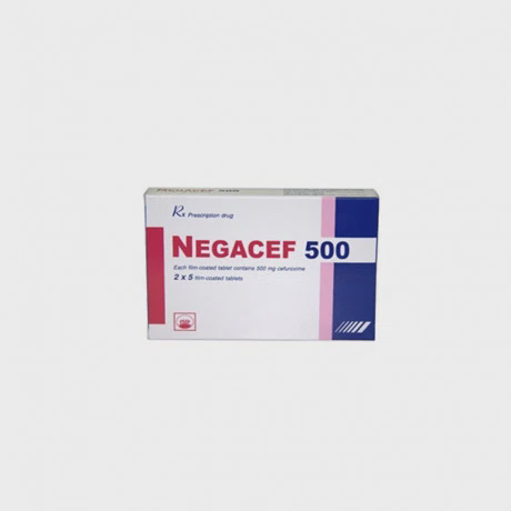 Negacef 500mg (2Vi x 5Vien)