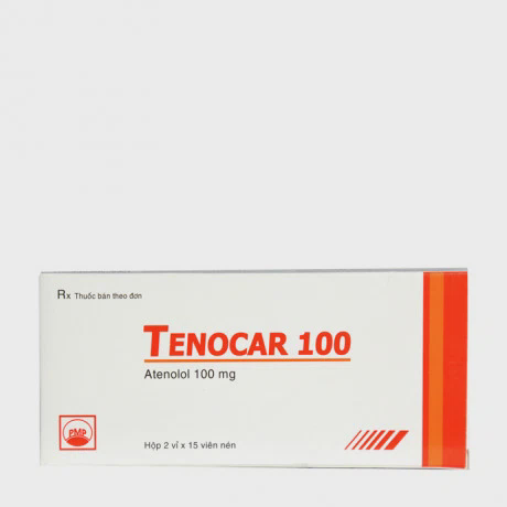 Tenocar 100mg (2Vi x 15Vien)