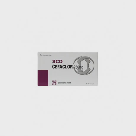 SCD Cefaclor 250mg (2Vi x 10Vien) Pymepharco
