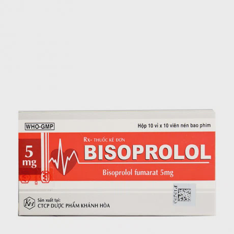 Bisoprolol 5mg (10vi x 10vien)Khanh Hoa
